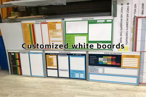 customized white board