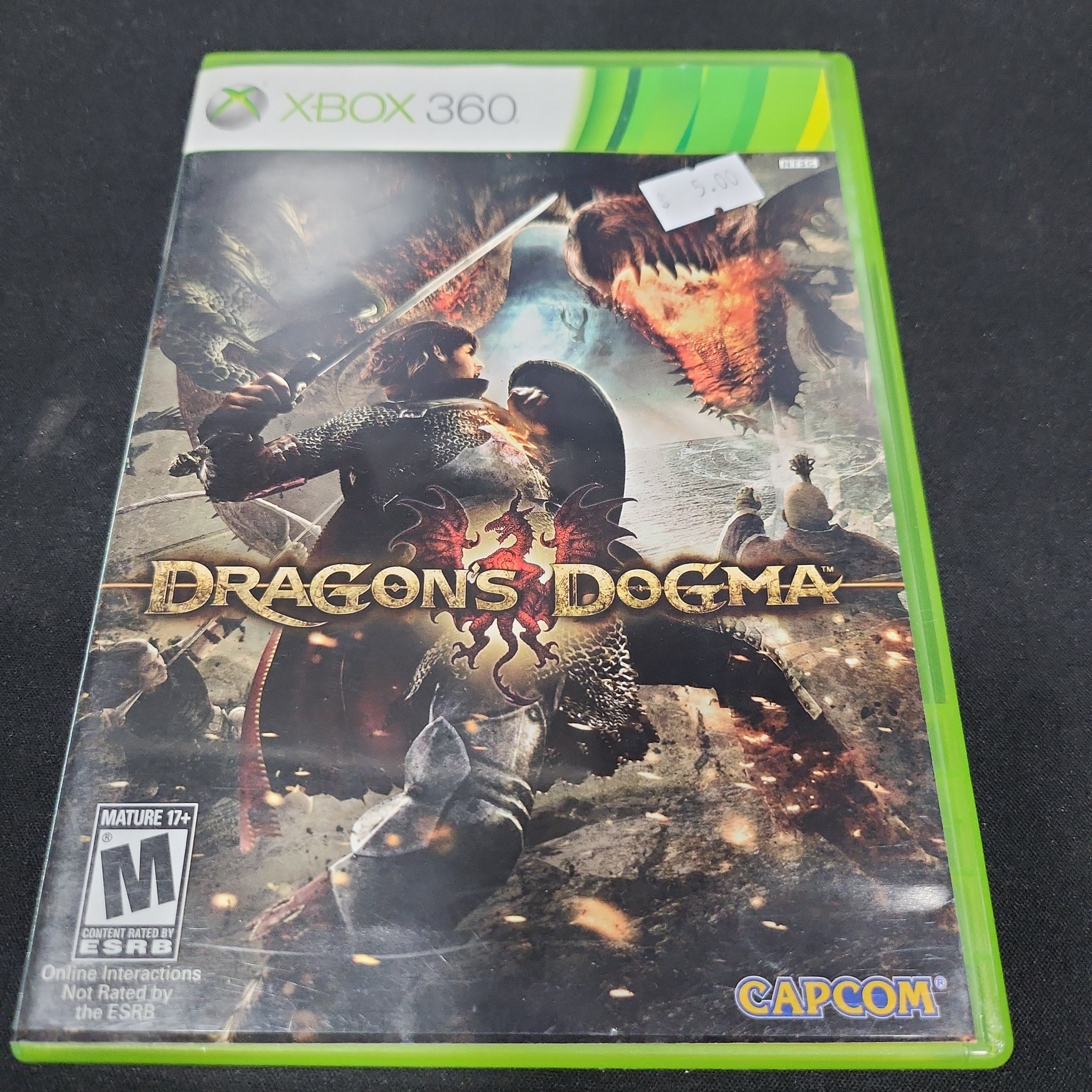 Dragons dogma xbox 360 (no manual)