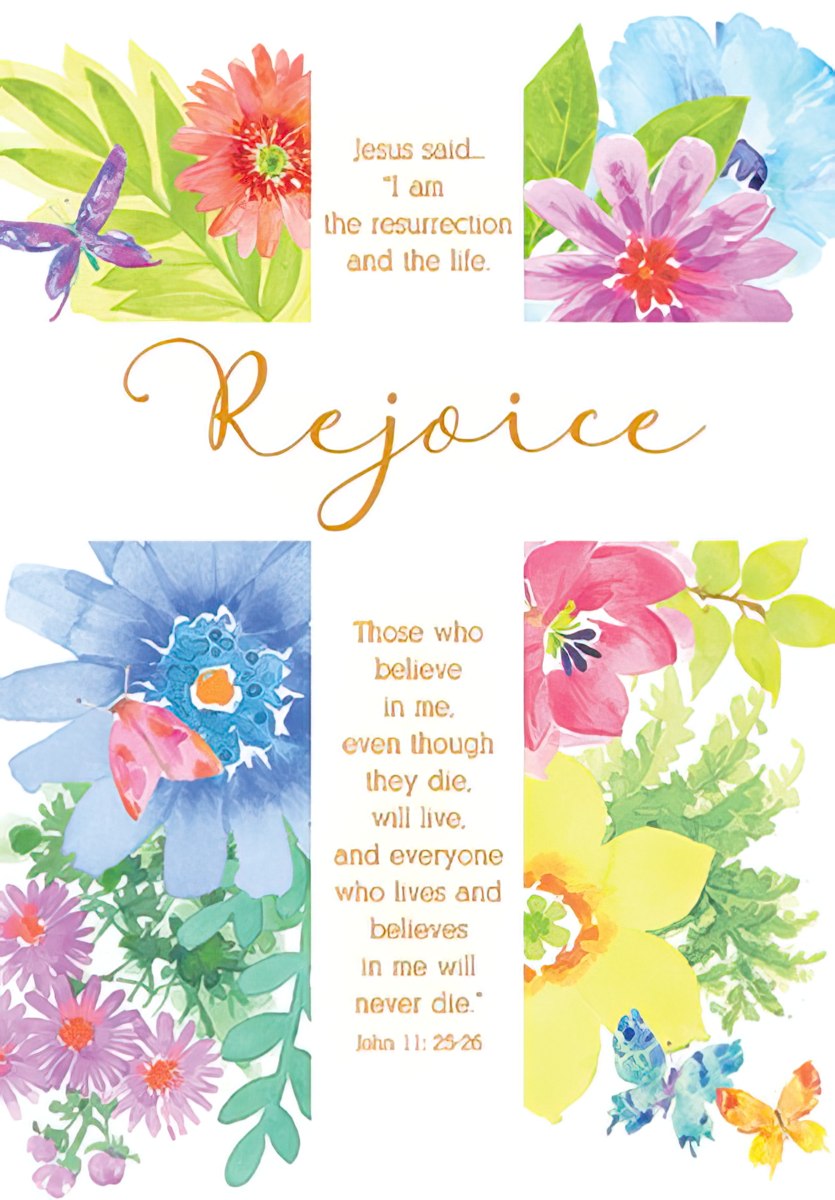  Rejoice...Wishing you the fullness of Easter joy Easter Card 