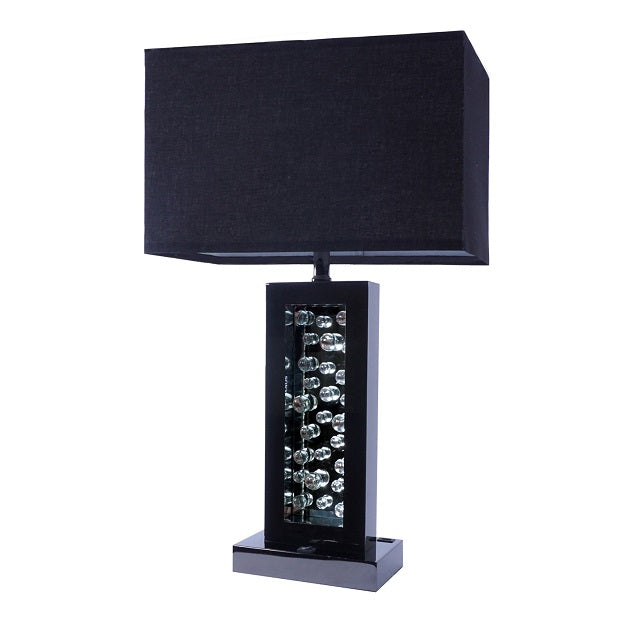 MONICA LAMP BLACK NICKEL-LED ACCENT