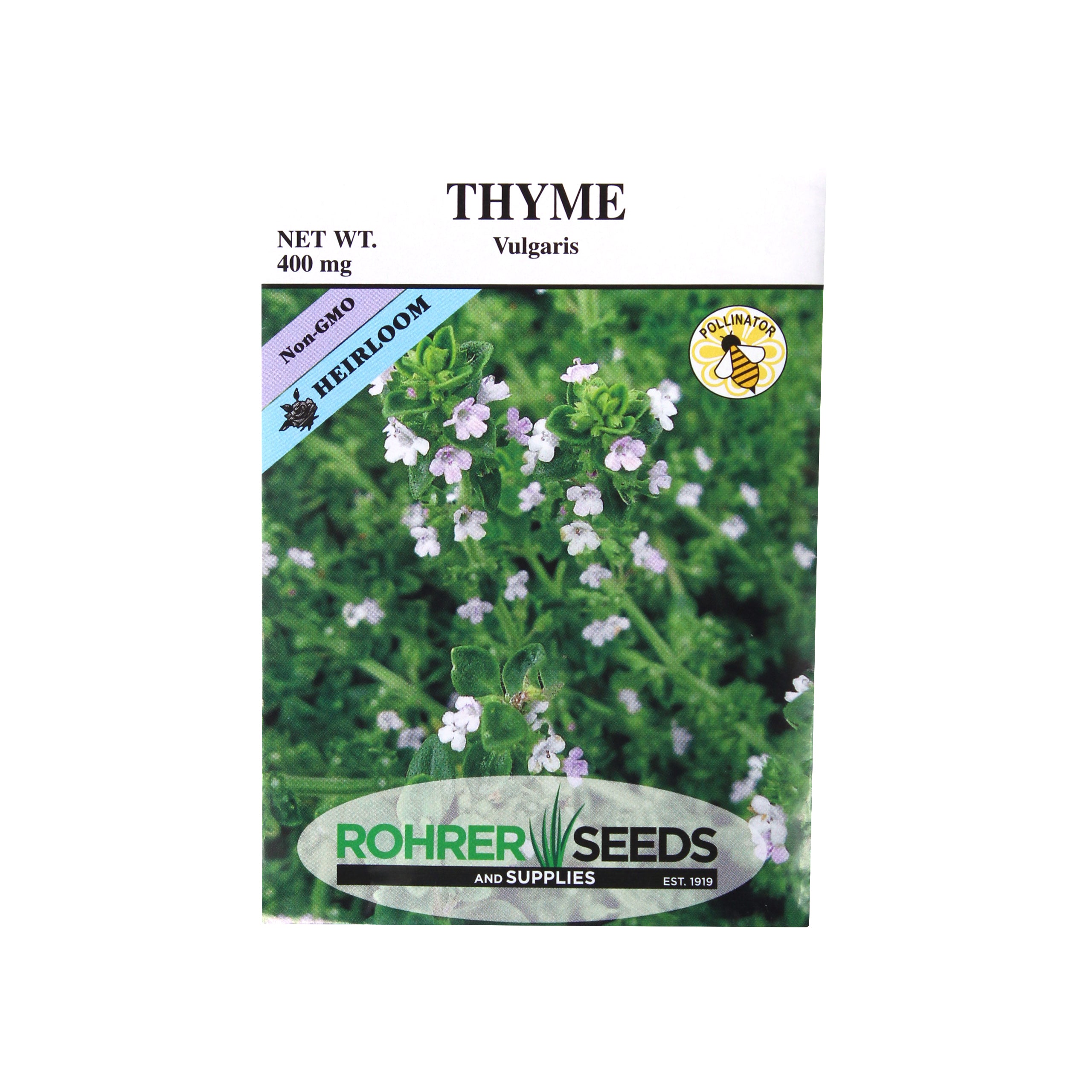 Rohrer Seeds Thyme, Vulgaris, 400mg