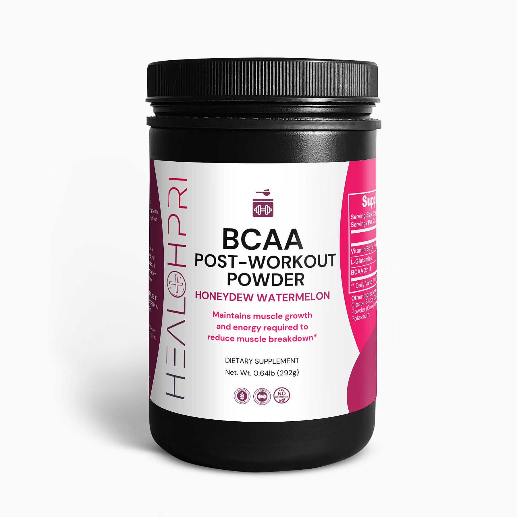 HEALTHPRI BCAA Post Workout Powder (Honeydew/Watermelon)