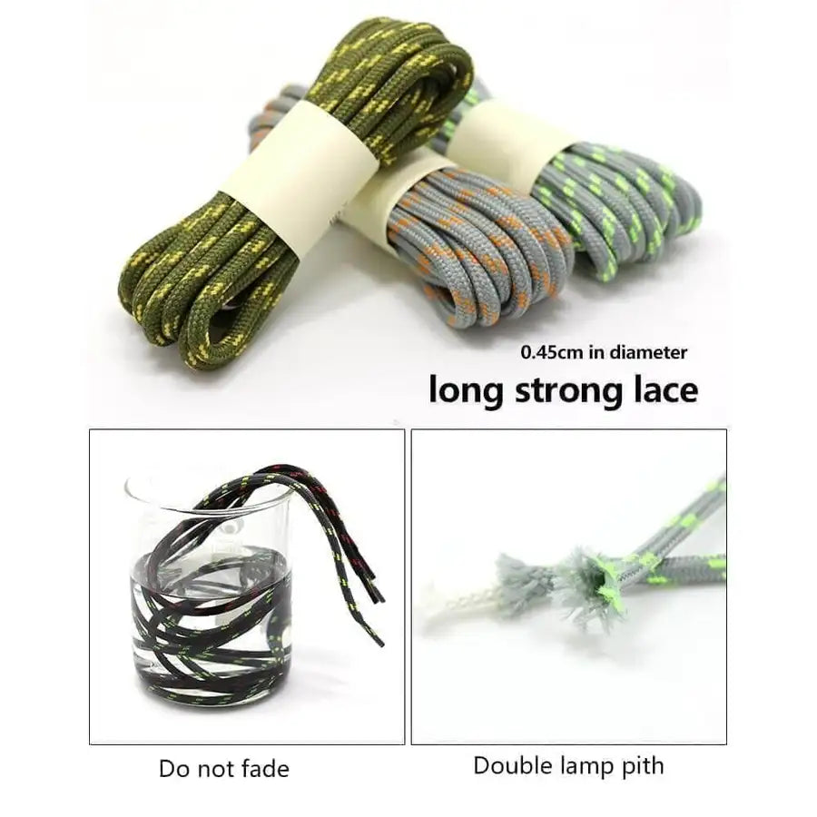 2 Pairs Aningboy Hiking Boot Laces