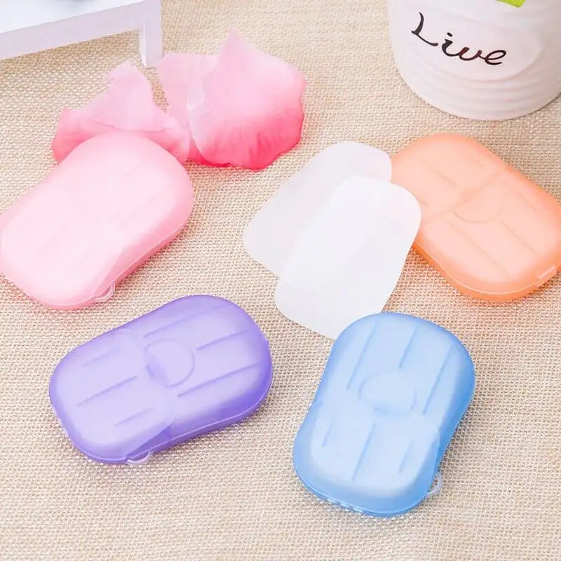 Portable Disposable Soap Paper for Camping and Travel