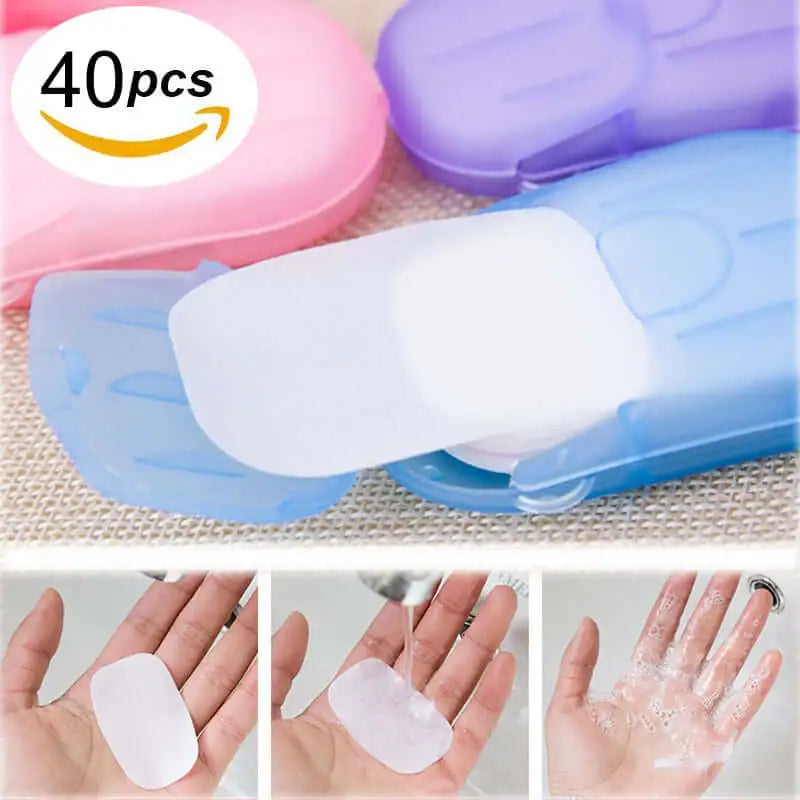 Portable Disposable Soap Paper for Camping and Travel