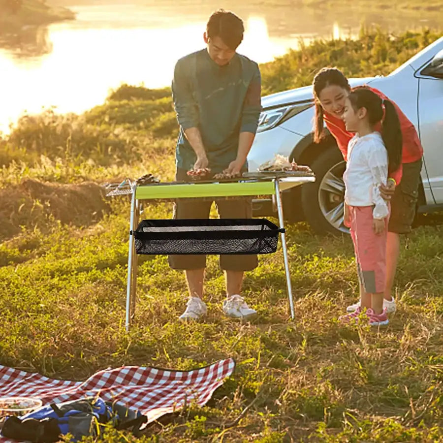 Portable Folding Net Bag: Versatile Outdoor Organizer