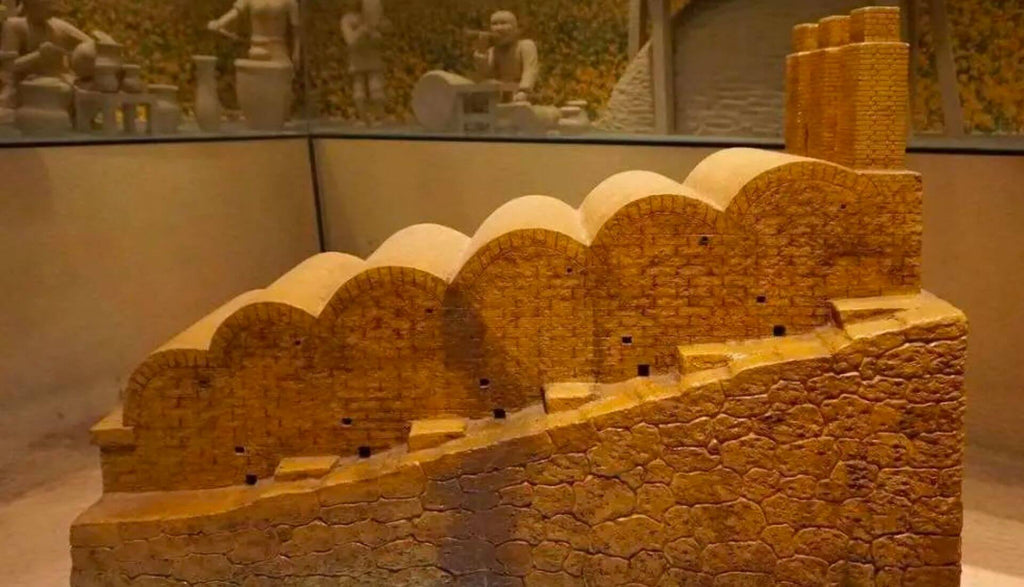  The stepped kiln