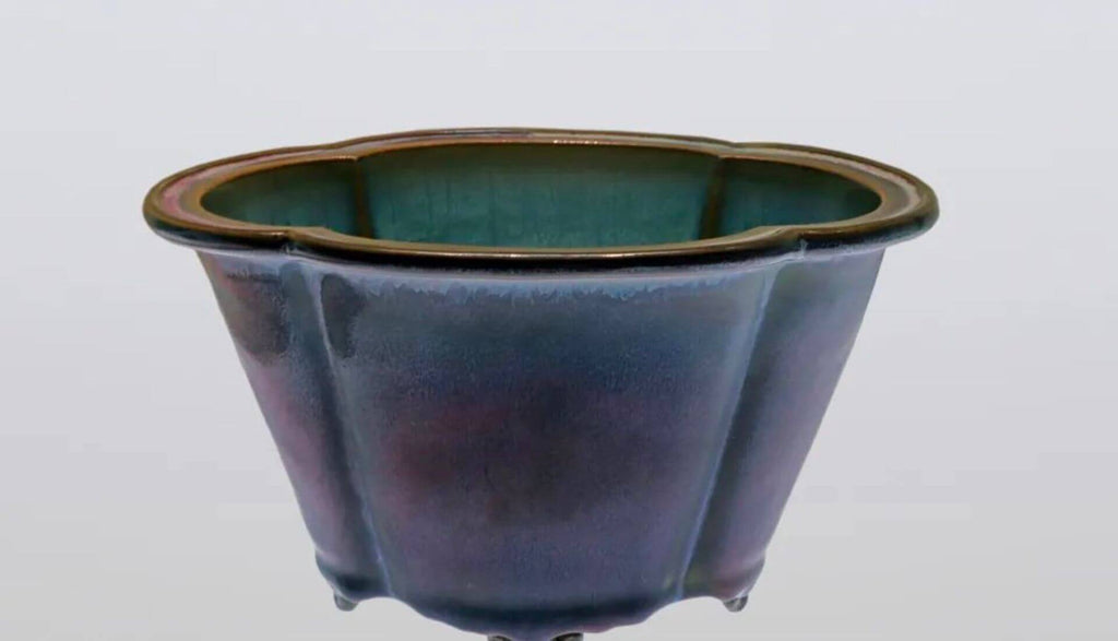 Northern Song Dynasty Jun Kiln Rose Purple Begonia Flower Pot