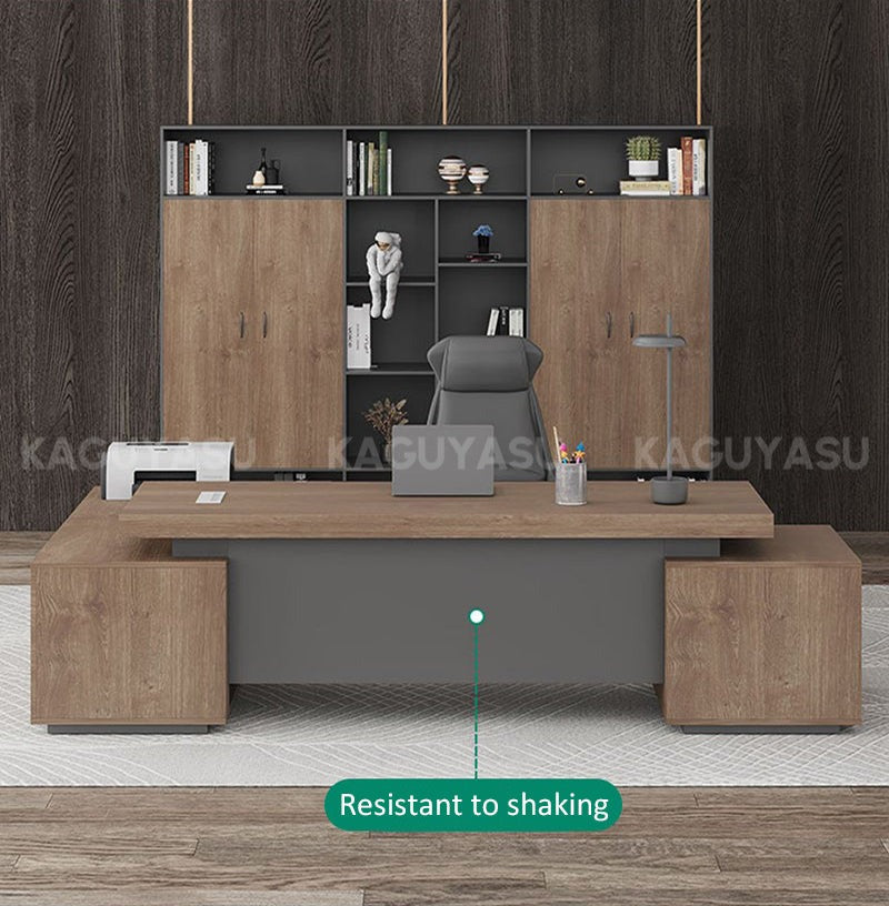 Solid Wood Boss Desk