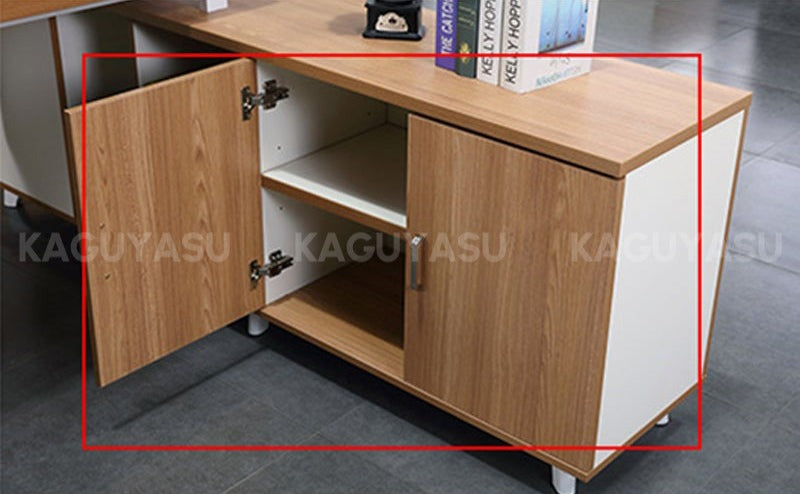 Executive Desk With Steel Frame