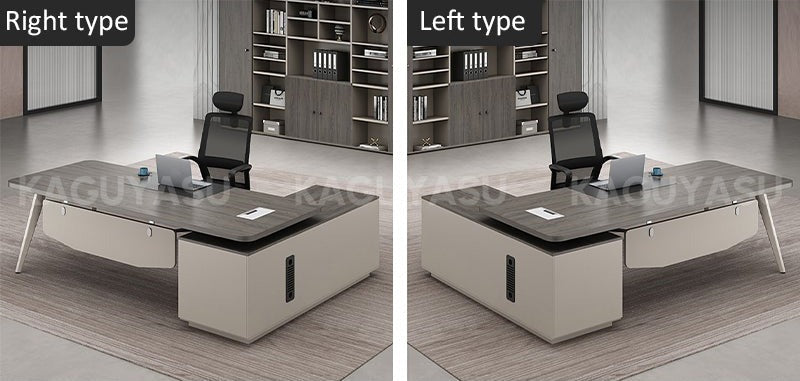 Executive Desk With Steel Legs