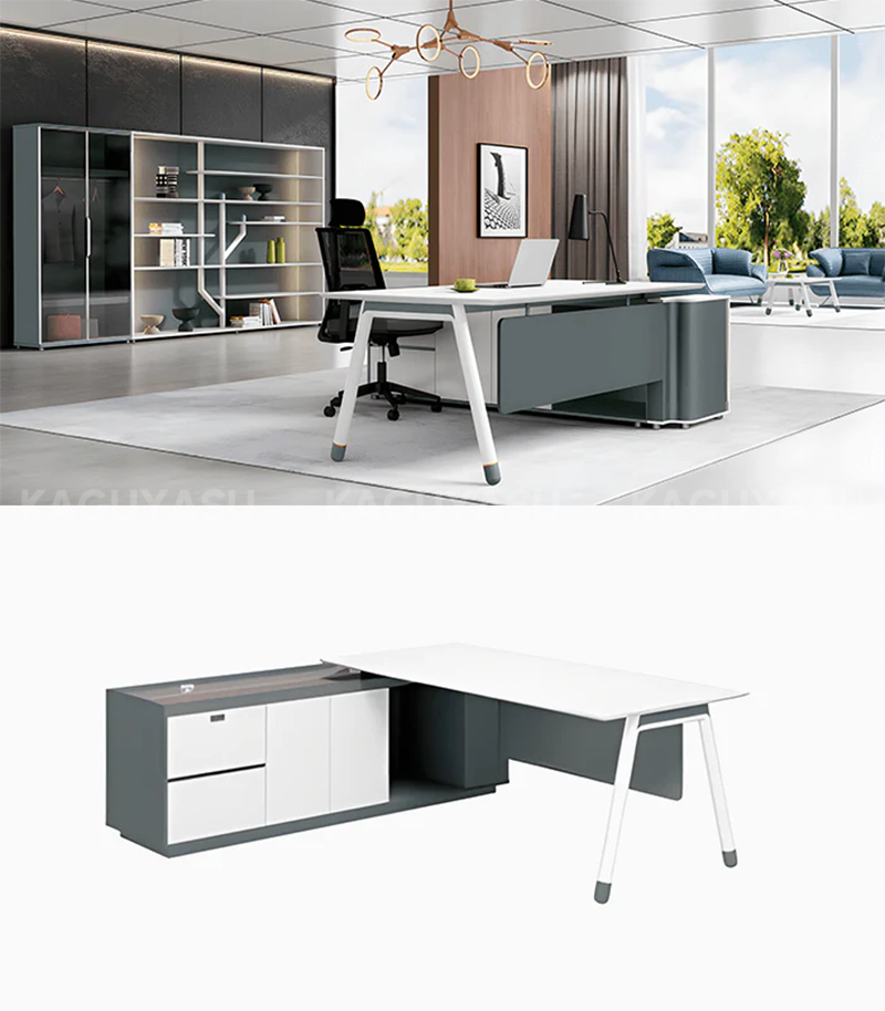 Executive Desk With Sliding Wall Lights