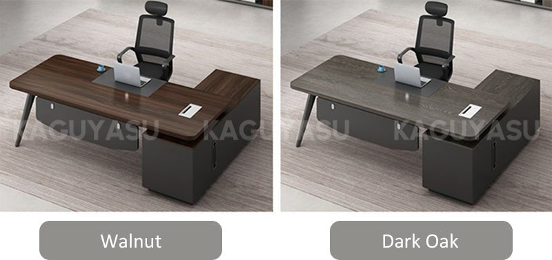 Executive Desk With Steel Legs