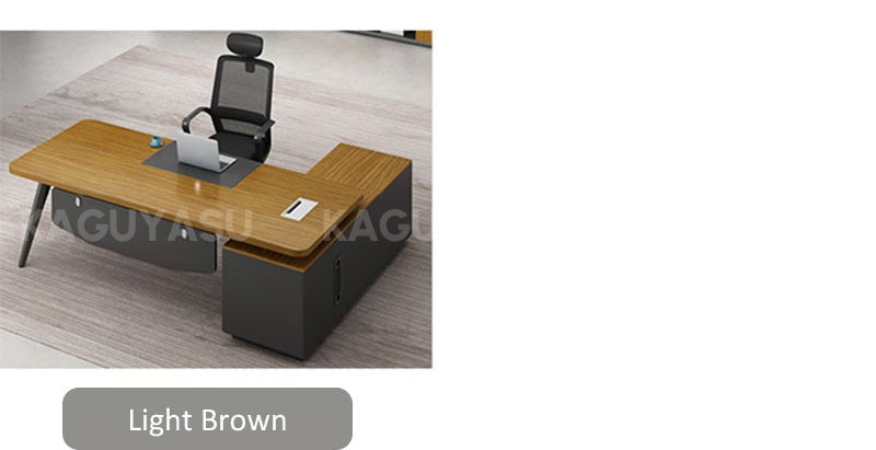 Executive Desk With Steel Legs