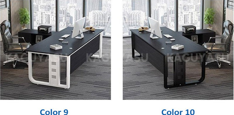 Boss Desk With Cable Holes
