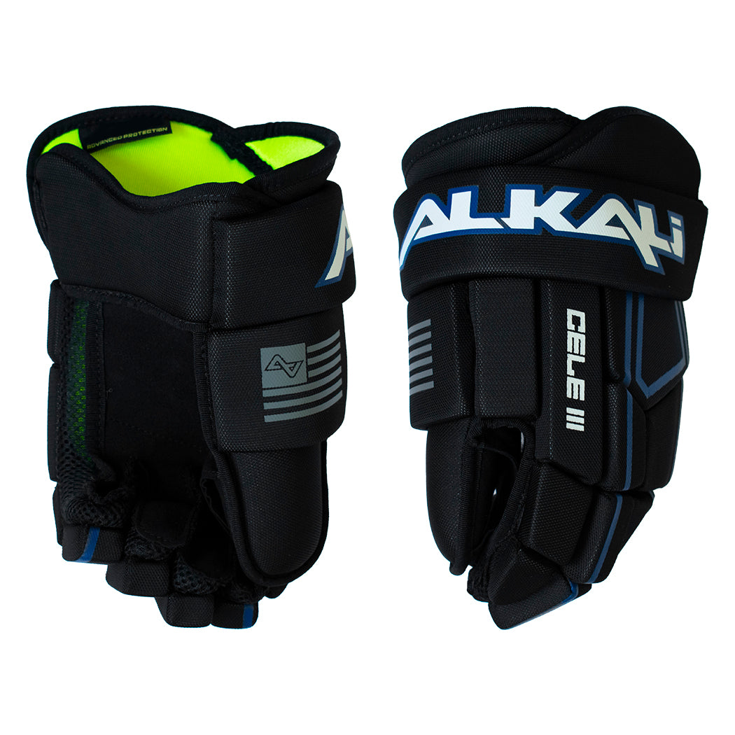 Alkali Cele III Youth Hockey Gloves