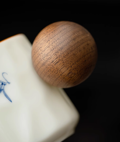 hand painted tea dividing cup