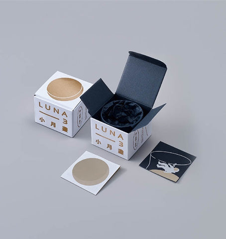 Whisky glass in paper box