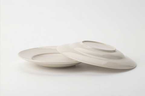 Ceramic Wide-Rimmed Small Plate