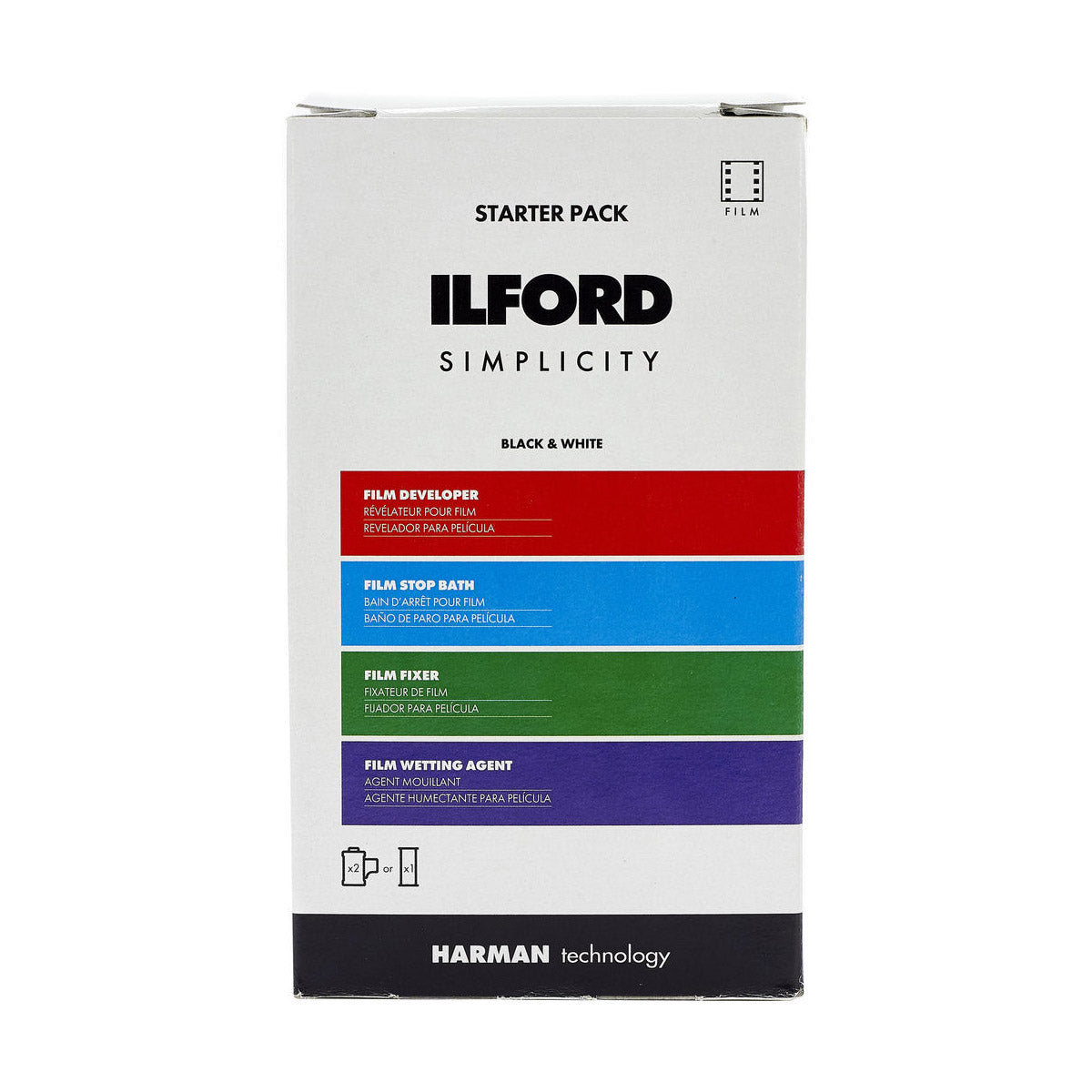 Ilford and Paterson Film Processing Starter Kit