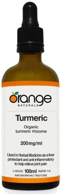 Orange Naturals Turmeric 200 mg/mL (100 mL)