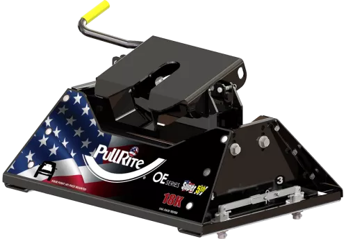 PullRite | 18K Super 5th Wheel Hitch | OE Puck Series | 1300 | Long Bed Trucks | Ford