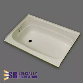 Specialty Recreation | Bath Tub Left Hand Drain | BT2436PL | Parchment | 24