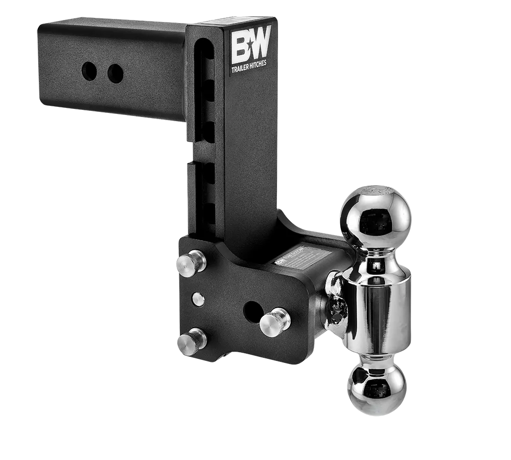 B&W Hitches | Trailer Hitch Ball Mount | TS30040B | Dual Ball 7.5