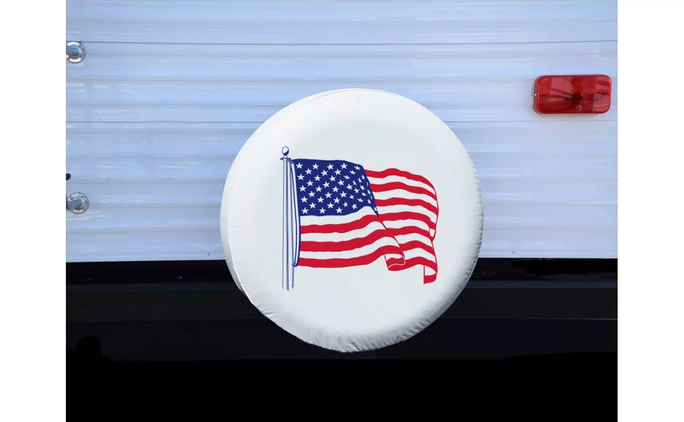 ADCO | Spare Tire Cover | American Flag | 1786 | 28