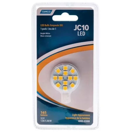 Camco | LED Replacement Bulb | 54627 | 165lm | Bright White