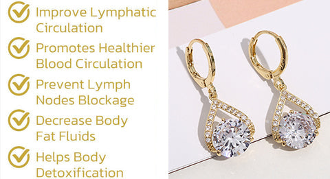 LoveBound™ Lymphvity MagneTherapy Germanium Earrings