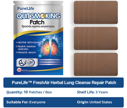 PureLife™ FreshAir Herbal Lung Cleanse Repair Patch
