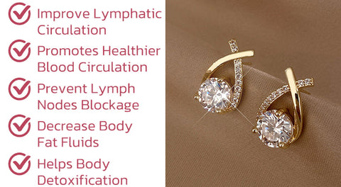 GlamAu™ Lymphatic Germanium Earrings