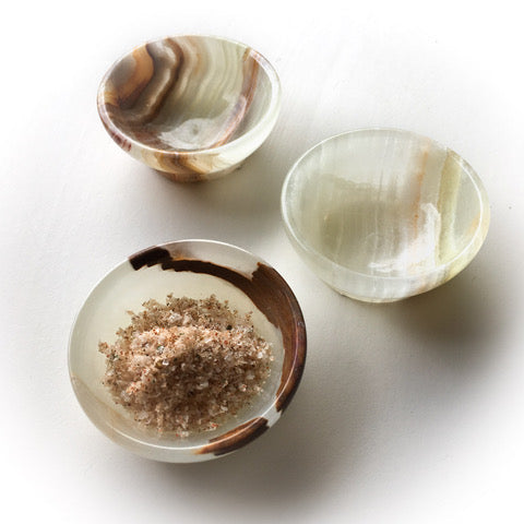 The Meadow Onyx Salt Cellar