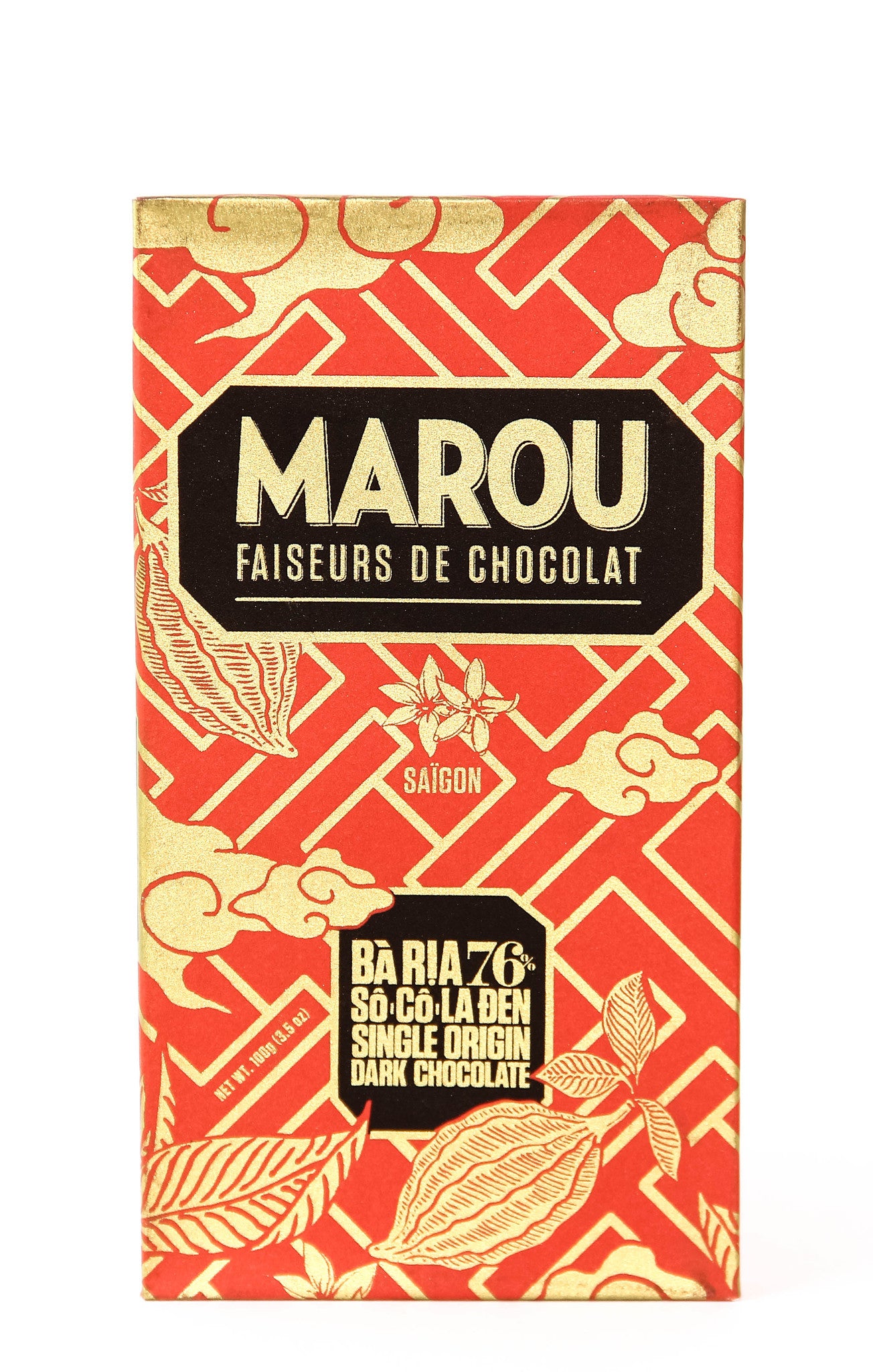 Marou Ba Ria 76% Dark Chocolate