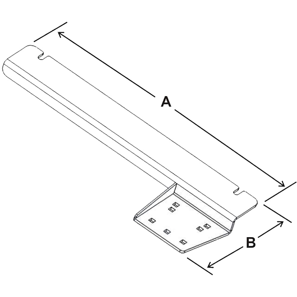 Ram Mounts RAM-VB-129 Vehicle Base for Dodge Challenger - No-Drill Mounting System