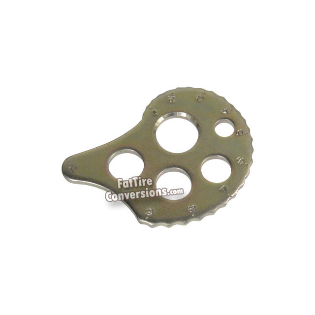  Yamaha BW200 Rear Chain Adjuster Plates 