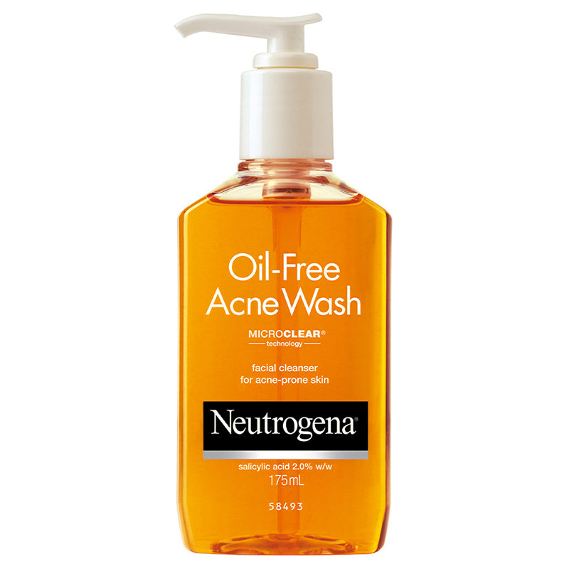 Neutrogena Oil-Free Acne Wash -175 ml