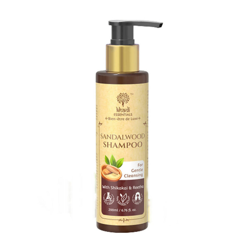 Khadi Essentials Sandalwood Shampoo - 200 ml