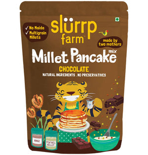 Slurrp Farm Chocolate Millet Pancake Mix -150 gm