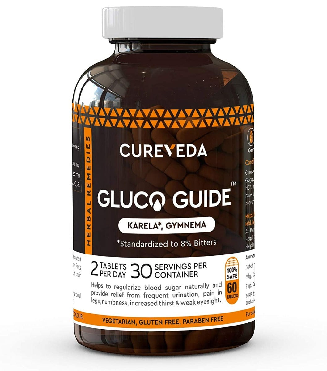 Cureveda Gluco Guide Tablets -60 tabs