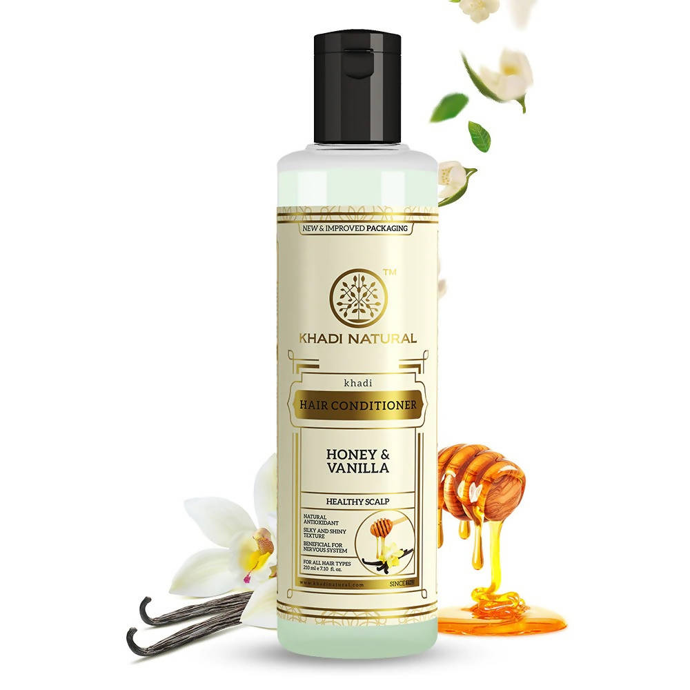 Khadi Natural Honey & Vanilla Hair Conditioner -210 ml