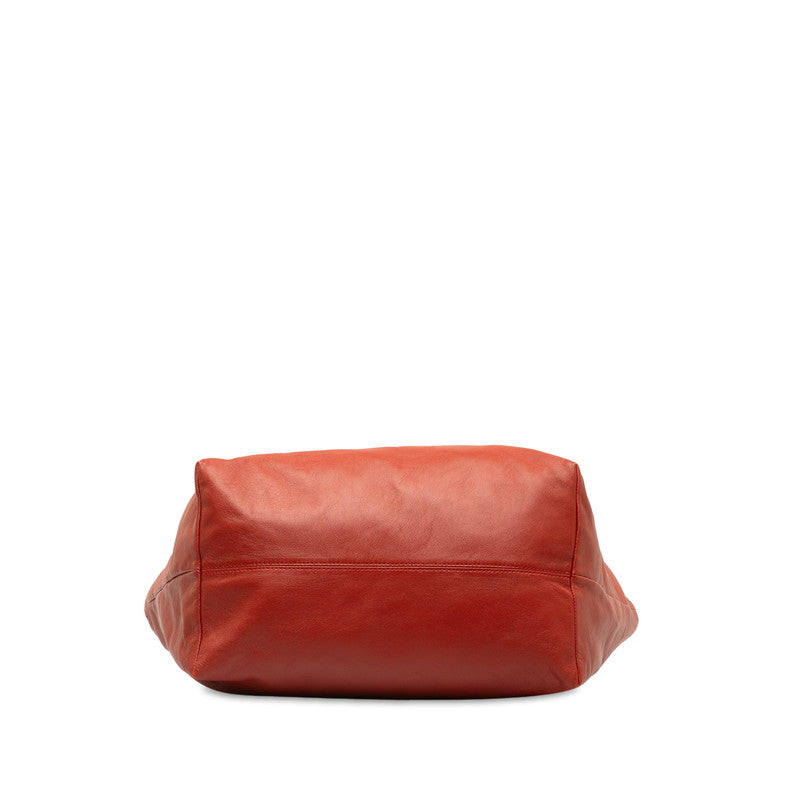 Roebe Anagram Tote Red Orange Leather  LOEWE (Ginestapo)