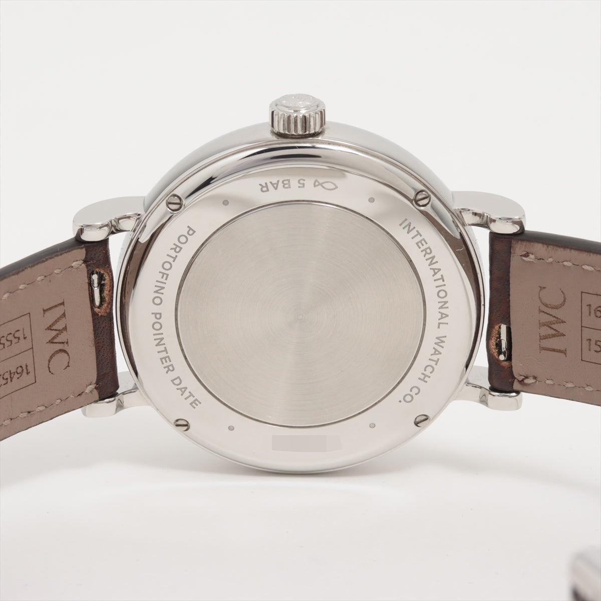 IWC Portfino Pointer Date IW359201 SS Leather AT Silver