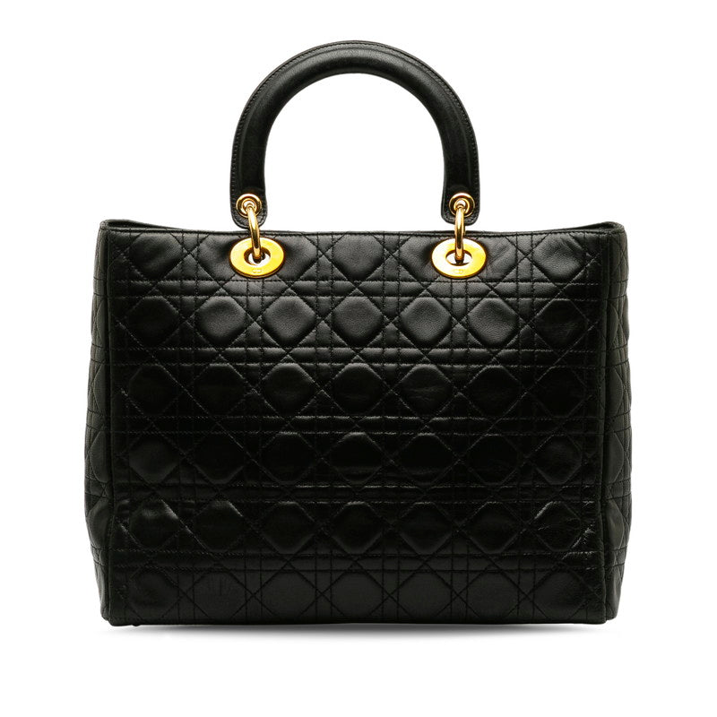Dior  Dior Lady Handbag Black  Lady Dior