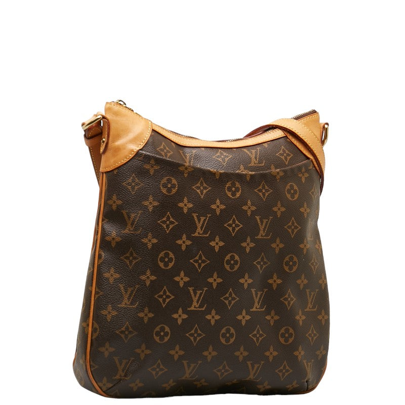 Louis Vuitton Monogram Odeon MM  Shoulder Bag M56389 Brown PVC Leather  Louis Vuitton
