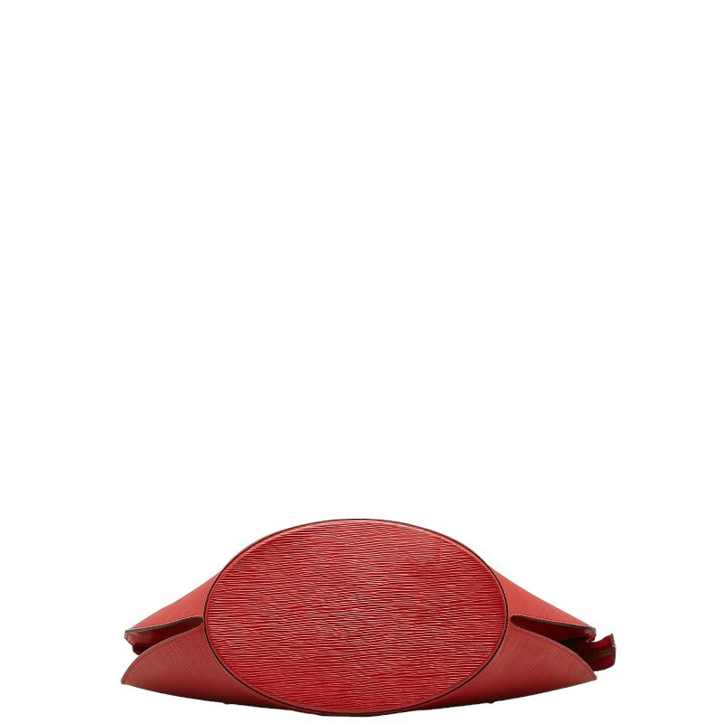 Louis Vuitton Epi Sandjack ping Shoulder Bag M52267 Castilian Red Leather  Louis Vuitton