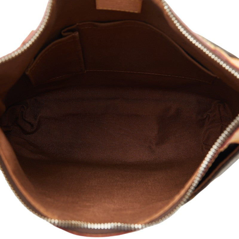 Louis Vuitton Monogram Odeon MM  Shoulder Bag M56389 Brown PVC Leather  Louis Vuitton