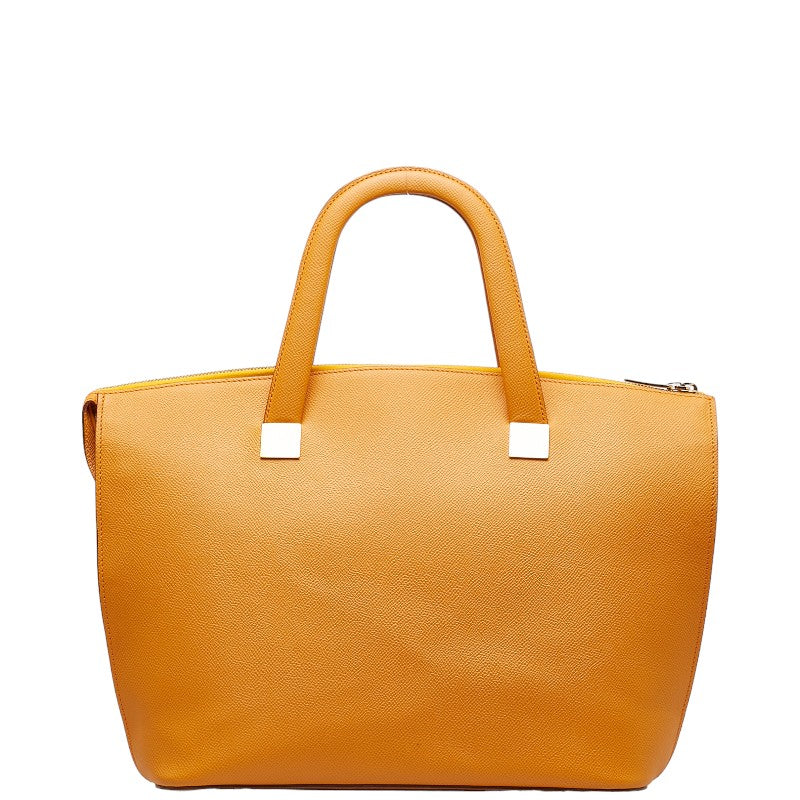 Celine Handbag Tote Handbags Orange Leather  Celine