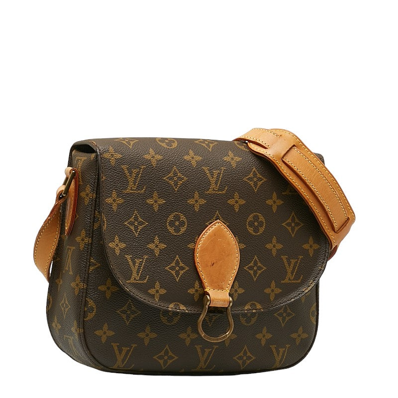 Louis Vuitton Monogram Sankru GM Slipper Shoulder Bag M51242 Brown PVC Leather  Louis Vuitton